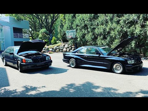 Видео: 126 SEC Мерседес Koenig // E39 BMW Alpina B10 1 в Мире // двигаем Гараж 90х // Линкольн 70х