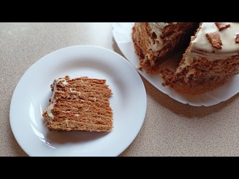 Видео: Торт Бурёнка, по вкусу как конфеты Коровка))