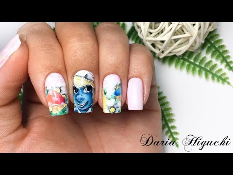 Видео: Сказочный Маникюр! Мультяшки за 20 Минут!