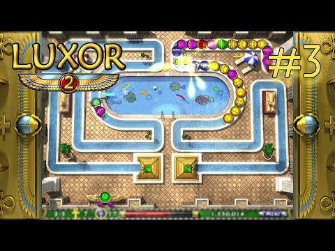 Видео: Прохождение Luxor 2 #3 / ПЕРВЫЙ ДВОЙНОЙ УРОВЕНЬ!