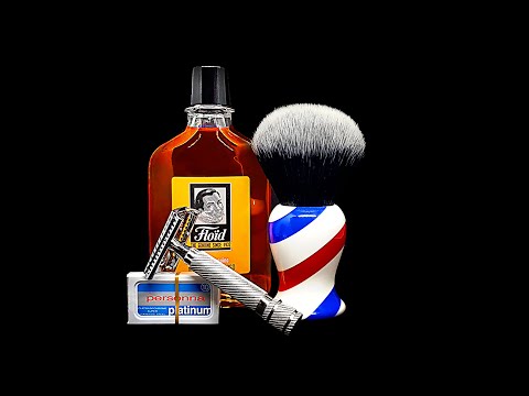 Видео: Бритьё. YAQI 30мм, German Slant 37, Floid, Personna Platinum, Vitos SAPONE PER BARBA