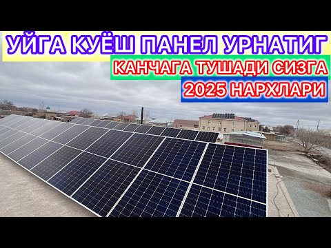 Видео: УЙГА КУЁШ ПАНЕЛ 2025 НАРХЛАРИ.