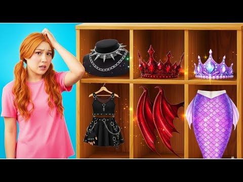 Видео: От Уродины к Красавице ✨ Челлендж Преображения Русалка-Вампир