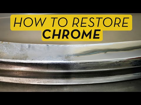 Видео: Как легко и дёшево очистить и восстановить хромированные детали и бамперы автомобиля