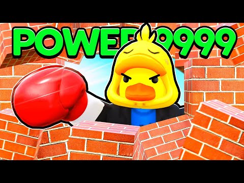 Видео: Я пробил 98 409 109 стен в Roblox!