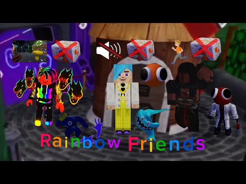 Видео: Rainbow friends с челленджами!