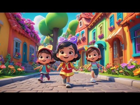 Видео: Парадная песня Das Shape | Французская песня для детей | Французский детский стишок | Kid