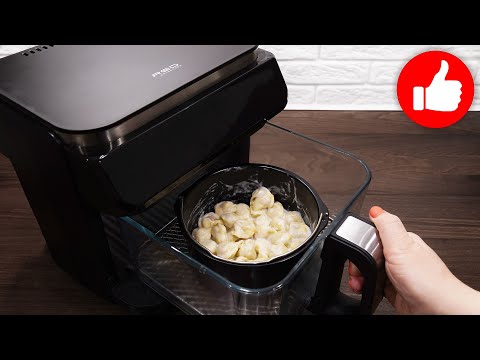 Видео: Как приготовить пельмени в аэрогриле - просто и вкусно!