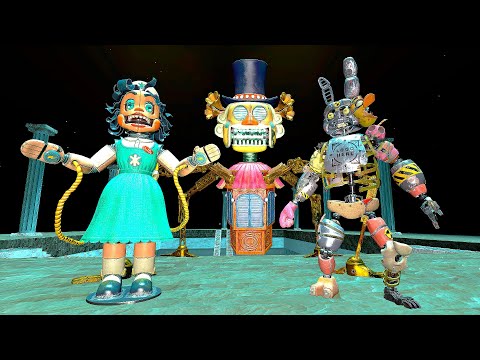 Видео: АНИМАТРОНИКИ Secret of the Mimic В ЛАБИРИНТЕ ГОНЯЮТСЯ ЗА НАМИ Garry's Mod