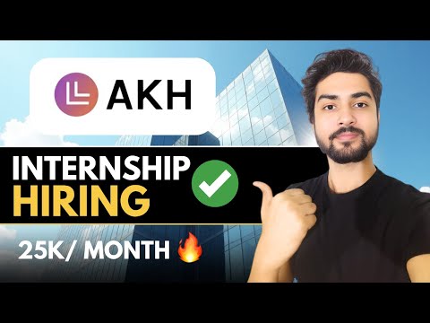 Видео: AKH набирает стажеров 🔥Подать заявку сейчас | Полное руководство