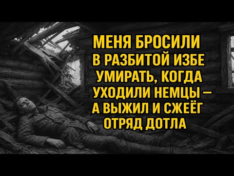Видео: Меня БРОСИЛИ в разбитой избе УМИРАТЬ, когда уходили немцы, — я выжил и сжёг отряд палачей дотла