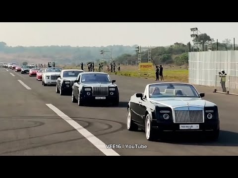 Видео: Коллекция автомобилей миллиардера Йохана Пунаваллы стоимостью более 100 крор на Valley Run 2025 #...