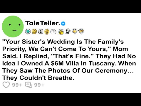 Видео: «Свадьба твоей сестры — приоритет для семьи, мы не можем прийти на твою», — сказала мама...