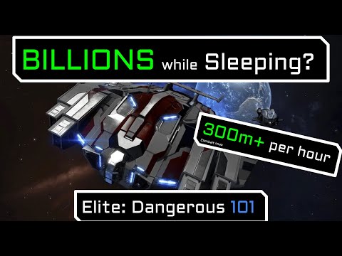 Видео: Зарабатывайте МИЛЛИАРДЫ, пока спите или работаете? — Elite: Dangerous 101