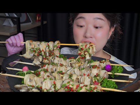 Видео: Устрицы.🦪 Mukbang eating show