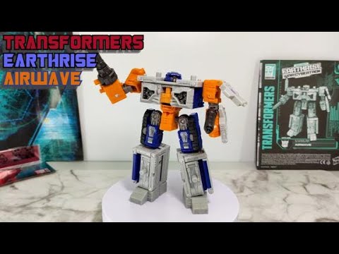 Видео: Эйрвэйв/Airwave, трансформер, обзор фигурки, серии Earthrise.