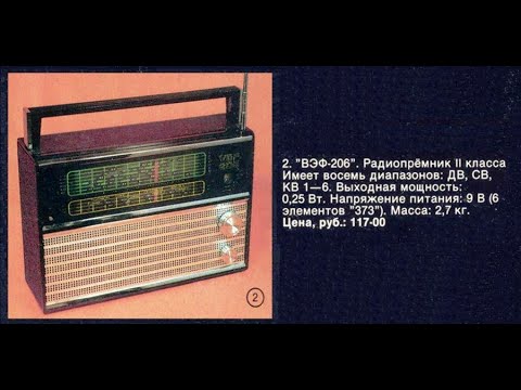 Видео: Радиоприемник VEF-206  Восстановление  Ремонт 14.02.23