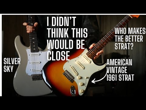 Видео: Кто делает лучший страт? PRS Silver Sky против Fender American Vintage II 1961 Strat