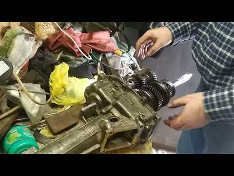 Видео: Сборка 5-ти  ступенчатой КПП Волга