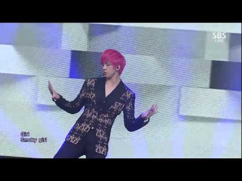 Видео: [MBLAQ] [Smoky girl] @SBS Inkigayo Популярная песня 20130617