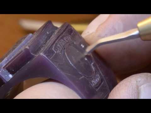 Видео: #СекретыЮвелира Резьба по воску.  Процесс.  Часть № 3