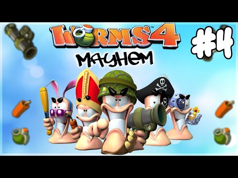 Видео: Worms 4: Mayhem - Прохождение - История #4