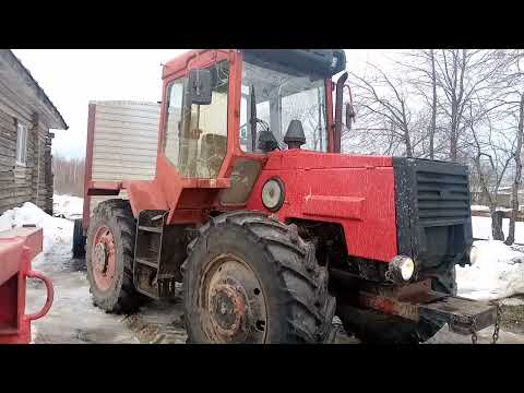 Видео: ЛТЗ 155, небольшой обзорчик большого трактора.