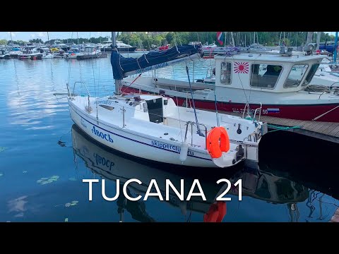 Видео: Минитонник Tucana 21 - обзор парусной яхты