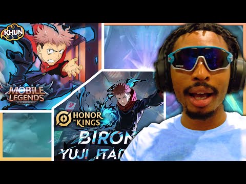 Видео: 🥇MLBB против ХОК: Юджи Итадори | СРАВНЕНИЕ КОЖИ