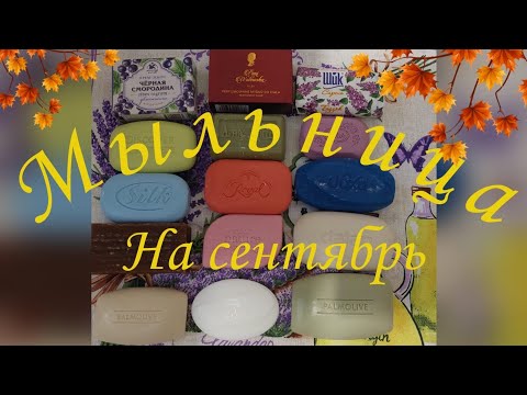 Видео: Мыльница на Сентябрь 🍁🍂☕🧼☔