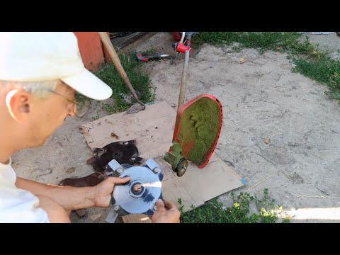 Видео: Ножи мотокосы, что косят всё и не боятся ничего