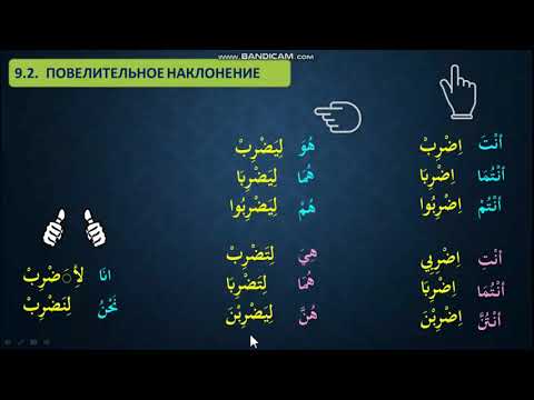 Видео: 9. Повелительное наклонение (амр)