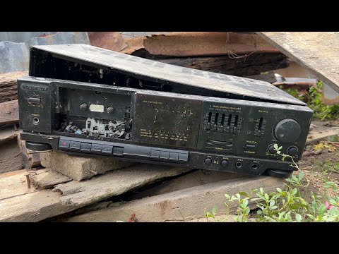Видео: Реставрация кассетной деки OLD POLYTRON