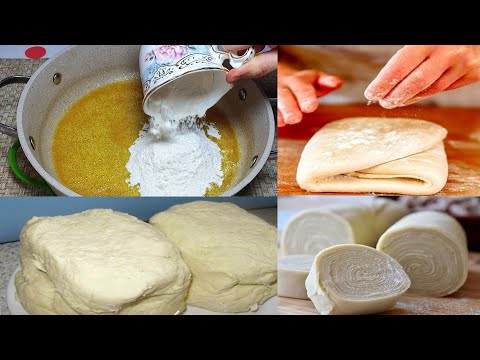 Видео: Շերտավոր խմոր. Ամենաիդեալական խմորը այս բաղադրատոմսով է լինում  Слоёное тесто Puff pastry Xohanoc.am