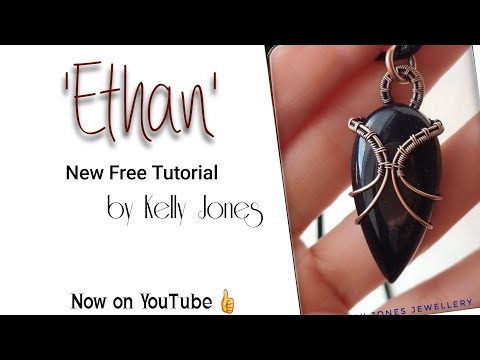 Видео: Мастер-класс по изготовлению кулона из проволоки «Итан».