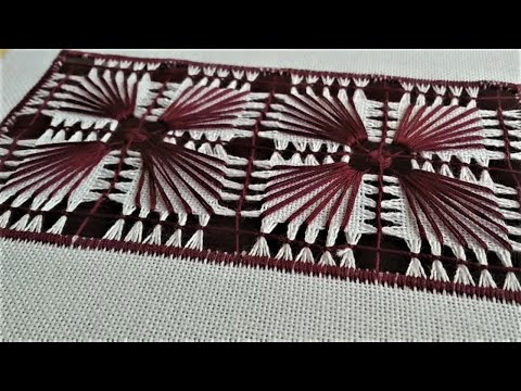 Видео: Мережка| Як вишити мережку| Hand embroidery|