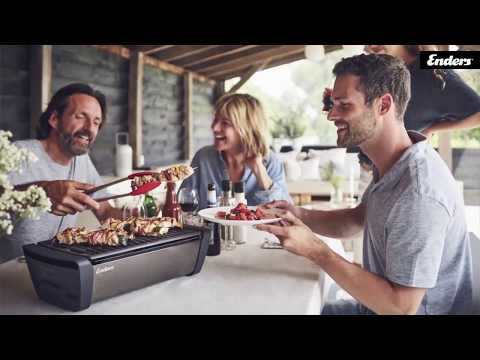 Видео: Угольный настольный гриль Enders - инструкция к применению