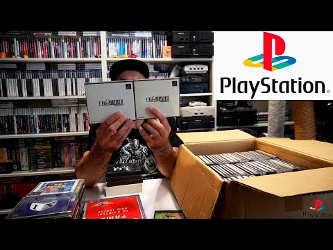 Видео: Купил ящик лицензионных игр на Playstation за 1400 р.