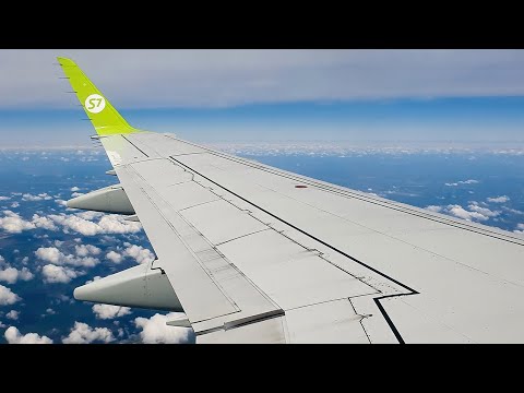 Видео: S7 Airlines, Embraer E-170, Барнаул - Новосибирск