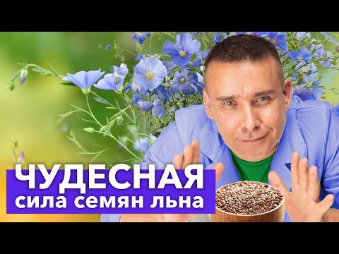 Видео: Что будет, если есть СЕМЕНА ЛЬНА каждый день? Только научные факты!