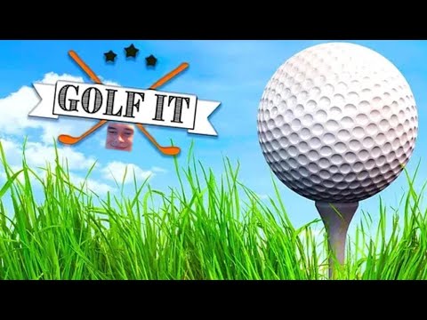 Видео: Немного гольфа, Рекви играет в Golf It!
