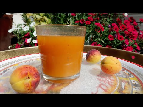 Видео: Абрикосовый сок БЕЗ Соковыжималки.