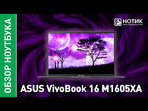 Видео: Ноутбук ASUS VivoBook 16 M1605XA. Работай с максимальным комфортом