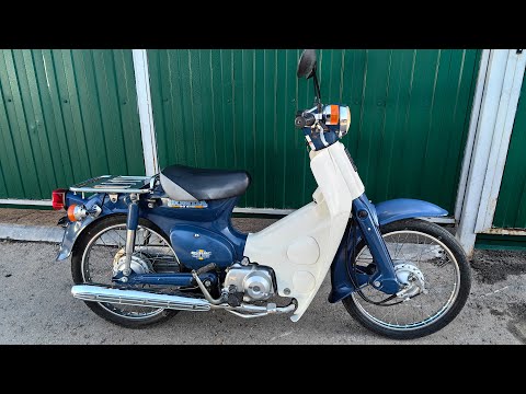 Видео: Honda Super Cub 50 обзор карбюраторного каба / Шмелтер