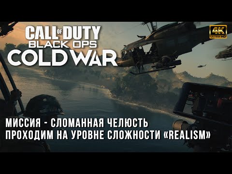 Видео: Прохождение на сложности Realism - Call of Duty: Black Ops Cold War - Сломанная Челюсть Реализм
