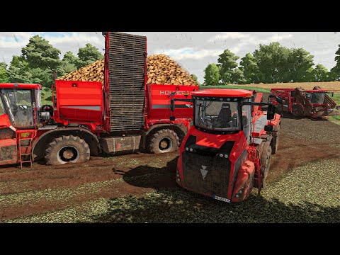 Видео: Использование отредактированного HOLMER PACK для загрузки силоса и разбрасывания навоза | FS 22