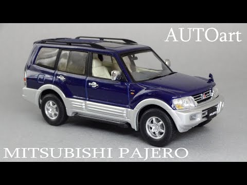 Видео: Mitsubishi Pajero III (5-Door) 1:43 | AUTOart | обзор масштабной модели