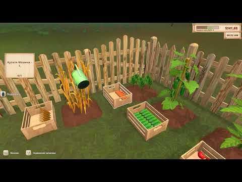 Видео: Farming simulator supermarket.Новые овощи и больше посетителей.