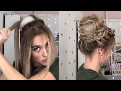 Видео: 5 ИДЕЙ ПРИЧЕСОК НА ВЫПУСКНОЙ САМОЙ СЕБЕ 💕 PROM HAIRSTYLES TUTORIAL COMPILATION