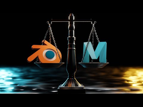 Видео: Blender против Maya